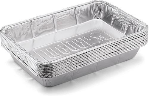 Weber alu tropfschalen groß - alu-tropfschalen,