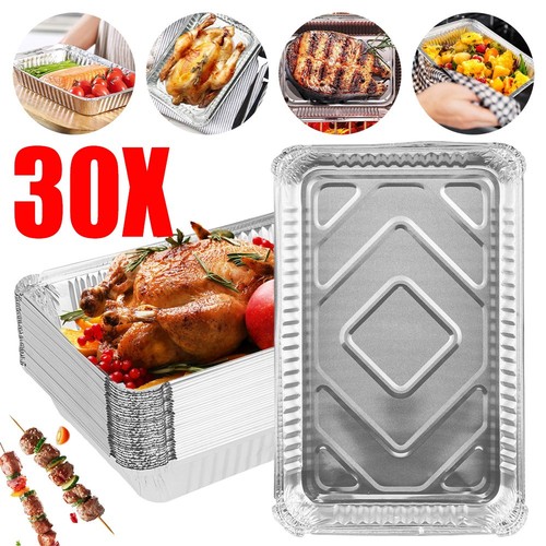 Aluschalen grill
