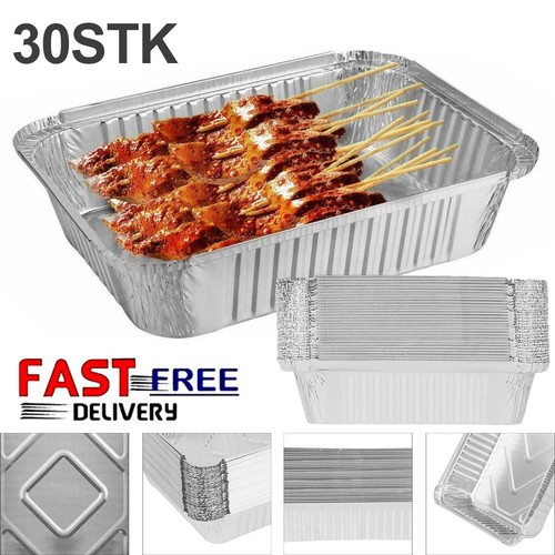 Stück alu grillschale - 30,