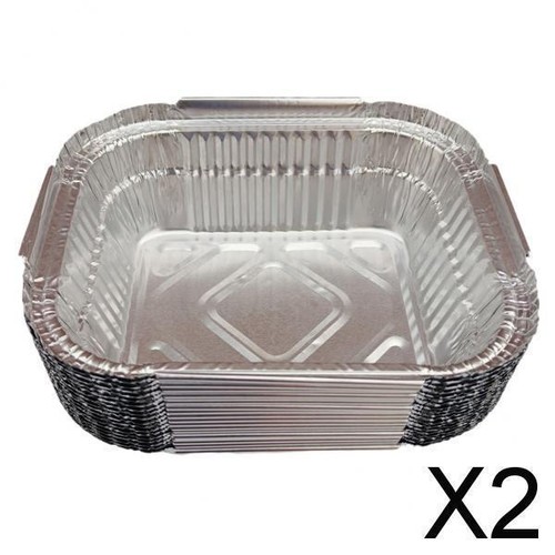 Alu tropfschalen - 2x,