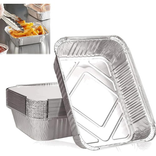 Aluschalen grill 22x16cm set - aluschalen,