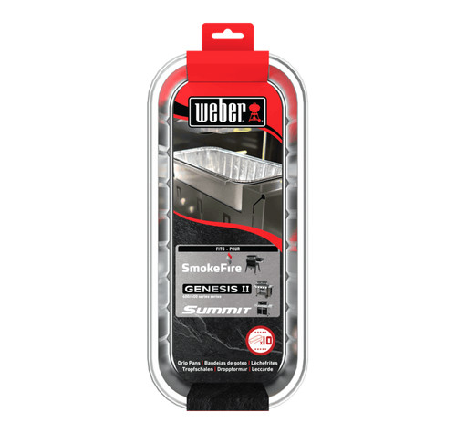 Weber alu tropfschalen - weber, alu-tropfschalen