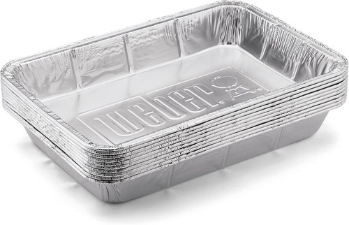 Weber alu tropfschalen groß - alu-tropfschalen,